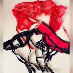 Agent Provocateur Suspender set 3 pieces